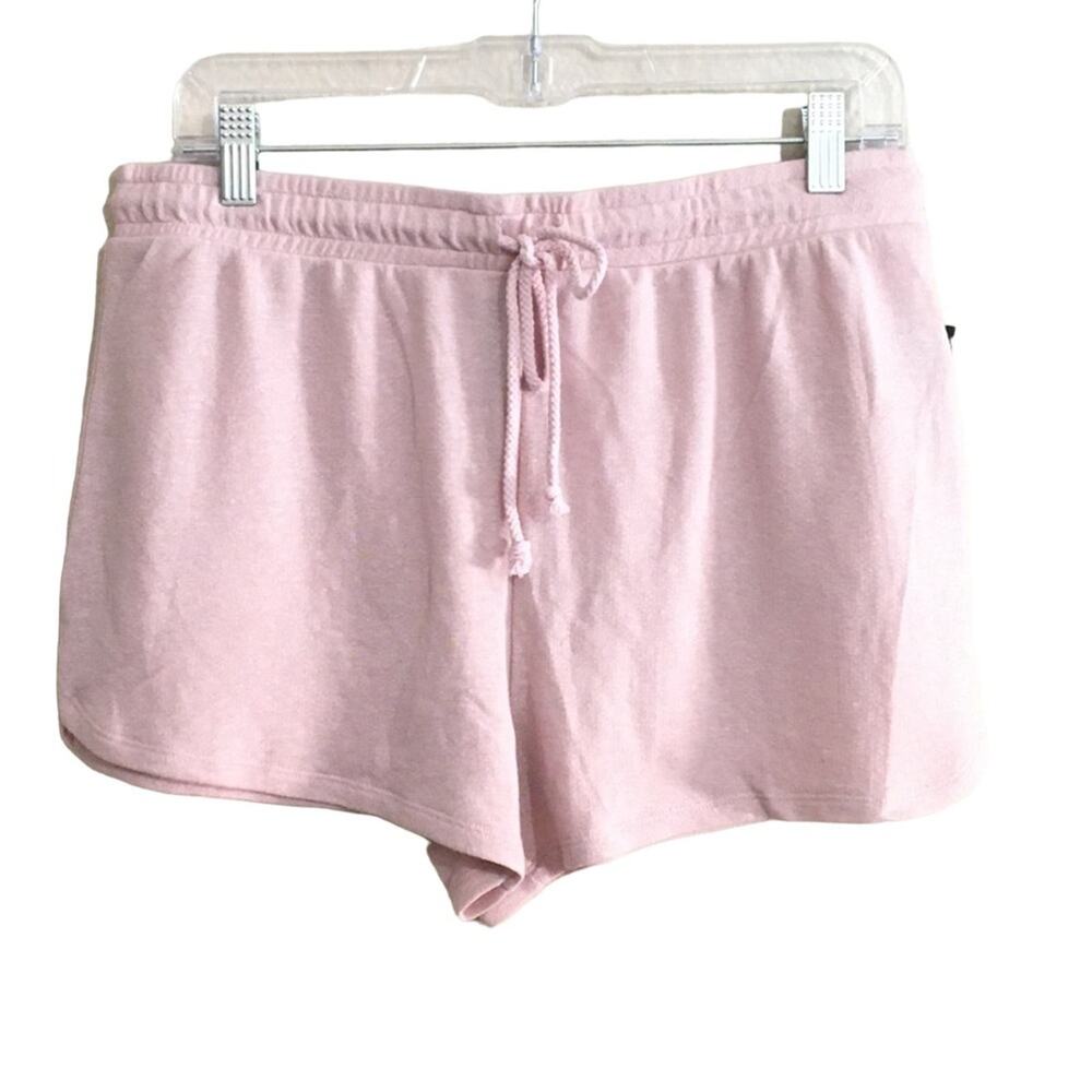 NWT Joe's Jeans Women's Pink Cozy Comfy Comfortable Shorts Loungewear Size L